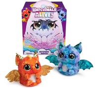 HATCHIMALS Alive Mystery Hatch Draggle Peluche Interactivo Sorpresa y Huevo con Neblina Luces y más de 100 Reacciones y Sonidos La Magia está en Tus Manos Modelo Aleatorio Juegos Infantiles os