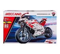 Spin Master MECCANO - Ducati Moto GP - Réplica de una Magnífica Moto Ducati GP para Construir - Juego de Construcción con 2 Herramientas y 350 Piezas - 6044539 - Juguetes Niños 8 años +