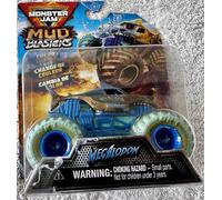 Monster Jam Mud Blasters - Camión monstruo fundido a presión Megalodon, serie 1