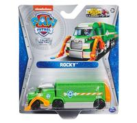 Paw Patrol - Cachorros de camión grandes coleccionables de metal fundido a presión - Rocky