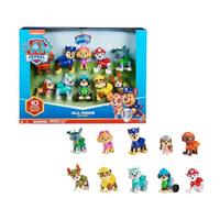 PAW Patrol PATRULLA CANINA - Pack 10 Figuras de Patrulla Canina Juguetes Coleccionables, 10º Aniversario - 6065255 - Juguetes Niños 3 Años + - Regalo Niño 3 Años +