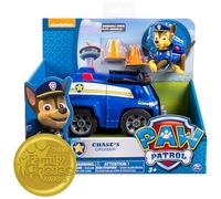 Spin Master Paw Patrol - Chase y su Camión Policía - Vehículo y Figura La Patrulla Canina
