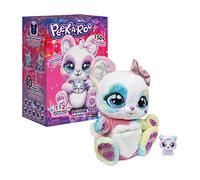 Spin Master Peek-a-Roo Rainbow Panda y bebé-con bolsa interactiva, color arcoiris (6063099), Exclusivo en Amazon