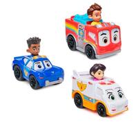 SPIN MASTER Set 3 vehiculos Equipo de Rescate
