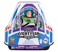 Spin Master - Toy Story Buzz Lightyear Lenticular Puzzle in a Shaped Tin Packaging (20108499) , color/modelo surtido