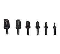 SPIN S6000 - Juego de brocas de 6 piezas, 1/4" 3/8" 1/2" 5/8" 3/4" y 7/8"