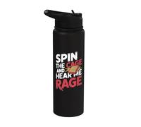Spin The Cage - Cita divertida de bingo Stainless Steel Insulated Water Bottle