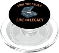 Spin The Story Live Legacy Reproductor de Vinilo PopSockets PopGrip para MagSafe