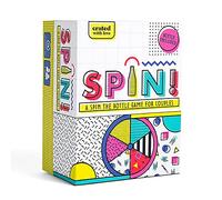 Spin! - Un Juego de Spin The Bottle para Parejas Adultas con Botella incluida, Juego de Verdad o desafío para ti y tu Pareja con 4 Tipos de Cartas