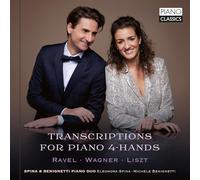Eleonora Spina y Michele Benignetti - Transcripciones para piano a 4 manos: Ravel, Wagner y Liszt