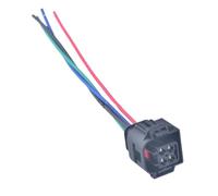 Spina sensore 9654814480 26951960-3 Compatible Con Peugeot Para 206 207 Conector Impermeable De 4 Pines Para Bobina De Encendido Y Mazo De Cables(Black)