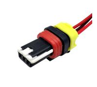 Spina sensore Compatible con Hyundai 3P conector automático toma de cable para faros delanteros arnés de cables para motor de ajuste de altura de luz 1-936527-2