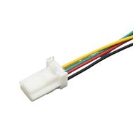 Spina sensore Compatible con Nissan para X-Trail para Qashqai Conector de cable eléctrico para micrófono de coche en miniatura de 4 pines (1612035-1, 1473672-1).(Female)