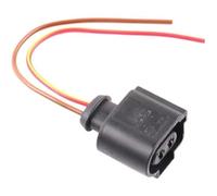 Spina sensore Compatible con Seat para Alhambra 2010-2015 Conector impermeable de 2 pines Arnés de cableado para bocina trasera automática 1J0973722A