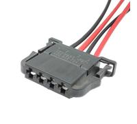 Spina sensore Compatible con VW para Tiguan Puerta Woofer Luz de freno Cableado Conector Luz Trasera Arnés Conector 4D0972704