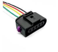 Spina sensore Conector del sensor de la bobina de encendido del automóvil 5P 1J0973725 resistente al agua, 1J0 973 725 6X0973825