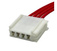 Spina sensore Conectores de cable eléctrico de tweeter modificado de audio para automóvil de 4 pines conector hembra de arnés de cables 12874