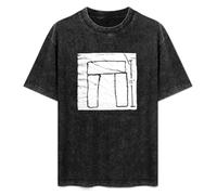 Spinal Tap Stonehenge Napkin Movie Men's T-Shirt Unisex Black Cotton Hip Hop Print tee Shirts L