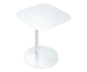 Spinder Design Hella Side Table - Tabla de Metal, Color Blanco, Talla única