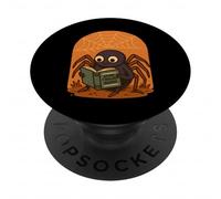 Spine Hormigueo Libros Lectura Araña PopSockets PopGrip Adhesivo