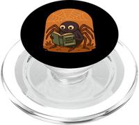 Spine Hormigueo Libros Lectura Araña PopSockets PopGrip para MagSafe