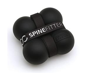 Spinefitter by Sissel Mini, antracita, masajeador para su bienestar, alivia la tensión, pilates y yoga, para oficina y viajes