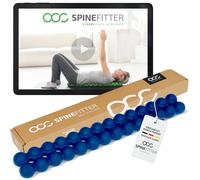 SPINEFITTER de SISSEL Blue, dispositivo de masaje para espalda y equilibrio, alivia la tensión y bloqueos, ideal para pilates y yoga, para relajación de la columna vertebral, para uso doméstico y