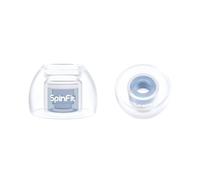 SpinFit Omni for True Wireless Earbuds & IEMs - MS - Almohadillas de Silicona patentadas para reemplazo (1 par) (3.7 mm de diámetro de Boquilla)