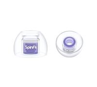 SpinFit Omni para Auriculares inalámbricos e IEM, M, Almohadillas de Silicona patentadas para reemplazo (1 par) (Boquilla de 3,7 mm de diámetro)
