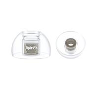 SpinFit Omni para Auriculares inalámbricos e IEM, XL, Almohadillas de Silicona patentadas para reemplazo (1 par) (Boquilla de 3,7 mm de diámetro)