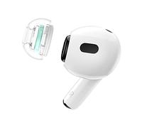 SpinFit Superfine para AirPods Pro Gen 1 y 2 - ML - Almohadillas de Repuesto patentadas de Silicona de Grado médico y adaptadores para una Comodidad Suprema (un par) (Almohadillas instaladas)