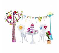 Spinmaster La Dee Da Garden Tea Party - Juego de 40 piezas de accesorios para muñecas