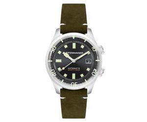 Spinnaker Bradner Men's 42mm 3-Hand Automatic Watch, Olive, SP-5062-02