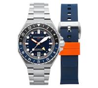 Spinnaker Dumas Harbour SP-5119 - Reloj automático japonés para hombre de 44 mm con pulsera de acero inoxidable sólido, japonés