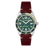 Spinnaker Fleuss SP-5055 - Reloj automático para Hombre de 43 mm con Correa de Piel, Verde Laguna, El diseño Elegante de Fleuss y la construcción Inspirada en la Edad de Oro lo clasifican como un
