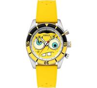 Spinnaker Fleuss SP-5154 - Reloj cronógrafo de 43 mm para hombre, diseño de Bob Esponja Squarepants con correa de goma, Eye Spy Yellow, Fleuss Cronógrafo Bob Esponja Squarepants Edición Limitada