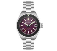 Spinnaker Piccard SP-5098 - Reloj automático de edición limitada de meteoritos para hombre, de 45 mm, con pulsera de acero inoxidable sólido, Violeta oscuro, Piccard Automático
