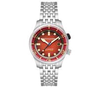 Spinnaker Reloj automático Bradner de 42 mm para hombre con pulsera de acero inoxidable sólido SP-5062, Red Reef