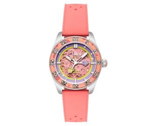 Spinnaker Reloj automático de 40 mm Croft SP-5152 con diseño de esqueleto de Bob Esponja Squarepants P Boo, edición limitada con correa de goma, Reloj solar Seastar