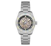 Spinnaker Reloj automático para hombre Croft 42 mm con correa de acero inoxidable macizo SP-5134, pulsera