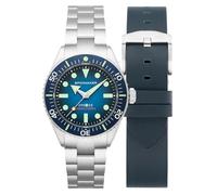 Spinnaker Spence 300 SP-5097 - Reloj automático para Hombre de 40 mm con Pulsera de Acero Inoxidable sólido, Azul índigo, Pulsera