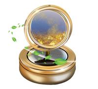 Spinner De Autos De Aromaterapia: Escultura Solar Cinética, Decoración Perfumada Del Tablero, Fragancia De Balance De Movimiento | Diseño Hipnótico De Ambientador Con Energía Solar, Circulación De Rel