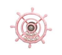 Spinner de jaula de loros, rueda de juego giratoria de 9,8 x 9,8 cm, ejercicio de mascotas con plumas, diversión de perca de pájaros, actividad de jaula de hámster, juguete giratorio para periquitos