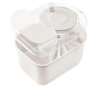 Spinner de limpieza de verduras, filtro de frutas | Purificador de verduras multifuncionales: herramienta de limpieza de pera de pera de mano rotativa para tomate, de ensalada manual