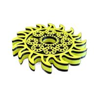 Spinner Fidget, Teens Calm Down Toy, Anti Stress Portable Sun Spinner, 3,94 x 4,17 x 0,55 pulgadas Compact Sensory Rotating Toys, Ideal para adultos, niños, viajes, escuela, al aire libre y enfoque