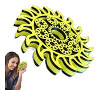 Spinner Fidget, Teens Calm Down Toy, Anti Stress Portable Sun Spinner, Ideal para adultos, niños, viajes, al aire libre, escuela, Stocking Stuffer, Birthday, Valentine, 3,94 x 4,17 x 0,55 in