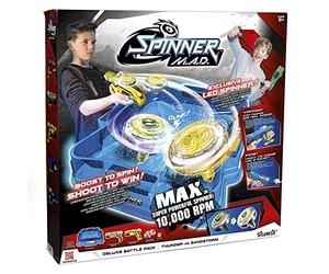 Spinner Mad Deluxe con 2 Pistolas 2 Trompos y Arena