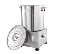 Spinner para lechuga de acero inoxidable, Spinner para ensalada grande, Secadora de Ensaladas con Gran Capacidad 15L, Girador de lechuga seguro y de secado rápido, eficiente para frutas y verduras