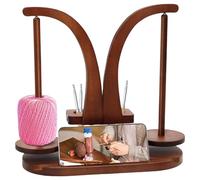 Spinner - Soporte de Bola De Hilado De Madera Magnética | Dispensador de husillo giratorio con soporte para teléfono para abuela, madre, esposa, artesanos, adultos, amigos de la familia, proyectos