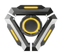 Spinner Toy - Alloy Quiet Fidget Glow in Dark for Kids Adults | Smooth Rotation Sensory Stress Relief Hand Toy, Portable Desk Gadget for School Office Travel Party Favor